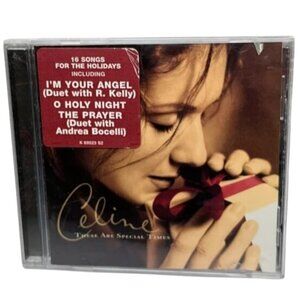Celine Dion These Are Special Times CD 1998 Holiday Album With Booklet & Case